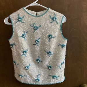 Vintage hand made top from Hong Kong